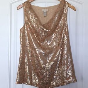 J. Crew silk jacquard top